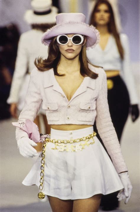 chanel spring 1990|vintage chanel outfits.